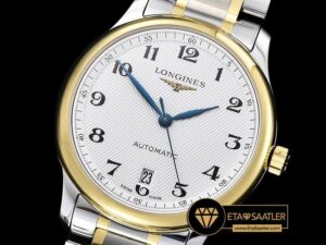 LON014A - Longines Master Collection YGSS WhiteNum MY9015 Mod - 01.jpg